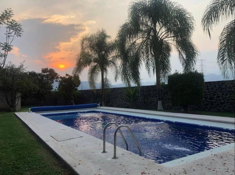 Agradable Casa Rural Con Piscina Privada Yautepec Exterior photo